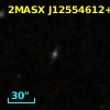2MASX J12554612+2721495