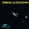 2MASX J12553250+2534055