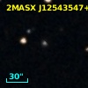 2MASX J12543547+2557575