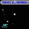 2MASS J12494968+2604228