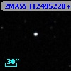 2MASS J12495220+2600035