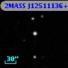2MASS J12511136+2634204