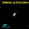 2MASX J12531284+0956297