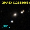 2MASX J12535663+0501559
