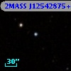 2MASS J12542875+0423437