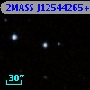 2MASS J12544265+0413589
