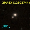 2MASX J12502744+0013460