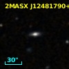 2MASX J12481790+0003548