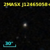 2MASX J12465058+0001348