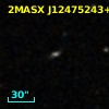 2MASX J12475243+0000448