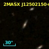 2MASX J12502150+0012430