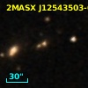 2MASX J12543503-0010558