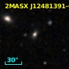 2MASX J12481391-0016065