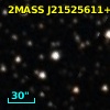 2MASS J21525611+6238323