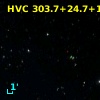 HVC 303.7+24.7+155