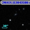 2MASX J13043500+4321591