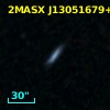 2MASX J13051679+4345283