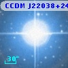 CCDM J22038+2407AB