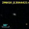 2MASX J13044421+3805166