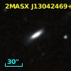 2MASX J13042469+3628478