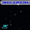 2MASX J13035704+3757186