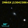 2MASX J13042386+3631458