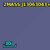 2MASS J13063043+3608521