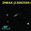 2MASX J13002504+3334300