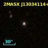 2MASX J13034114+3249375