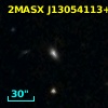 2MASX J13054113+3333290