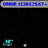 OMHR J130129.87+305728.3
