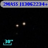 2MASS J13062234+3041430