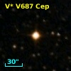 V* V687 Cep