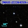 2MASS J22264259+6350193
