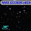 NVSS J222635+653403