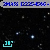 2MASS J22254586+6538324