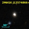 2MASX J12574866+2810494