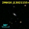 2MASX J13021155+2956239