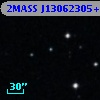 2MASS J13062305+2845039