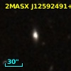 2MASX J12592491+2744198