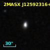2MASX J12592316+2829188