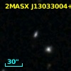 2MASX J13033004+2758554