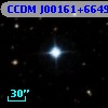 CCDM J00161+6649AB