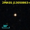 2MASS J13050863+2924418