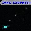 2MASS J13044635+2812586