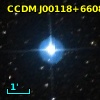 CCDM J00118+6608AB