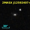2MASX J12592407+2820498