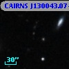 CAIRNS J130043.07+280257.2