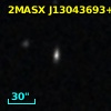 2MASX J13043693+2815016