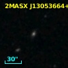 2MASX J13053664+2858597